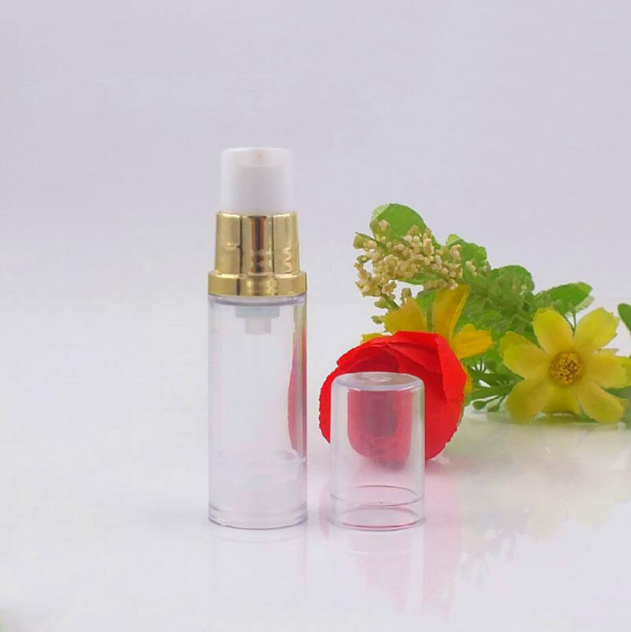 Essence Serum Toner - 5ML şeffaf plastik havasız şişe altın