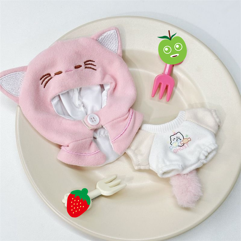 Korean Girl Lifestyle - 10 cm Pamuk Bebek Kedi Kulaklar