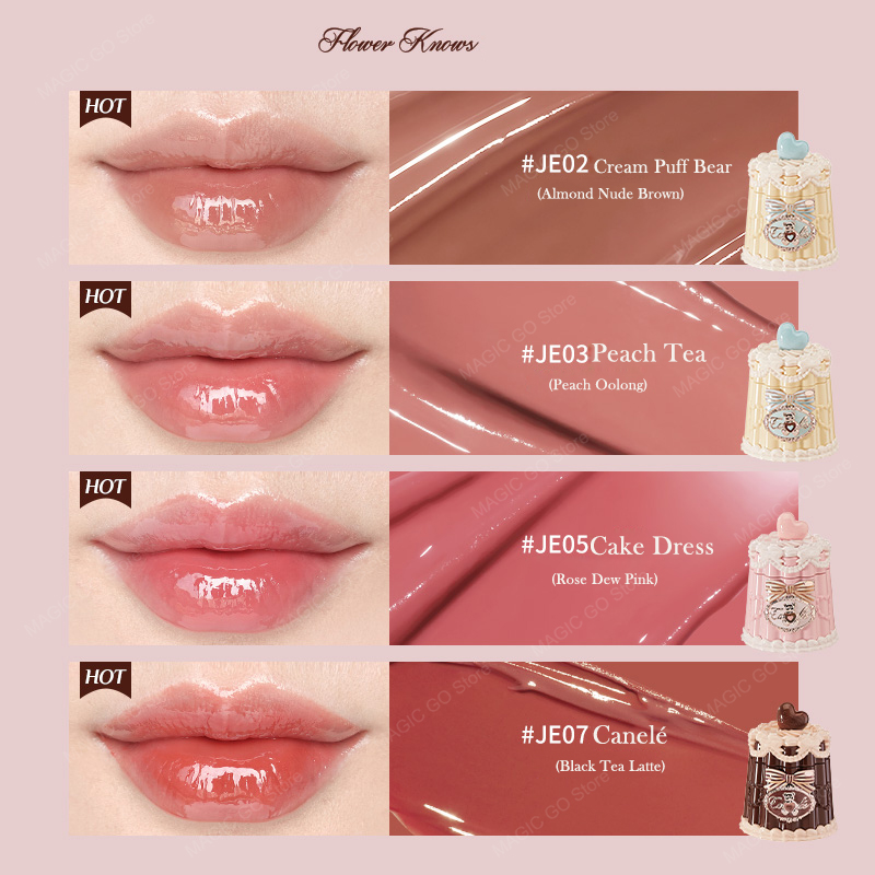 Flower Knows Sweetie Bear Kapl - Lip Tint Korean incelemesi ve fiyatı
