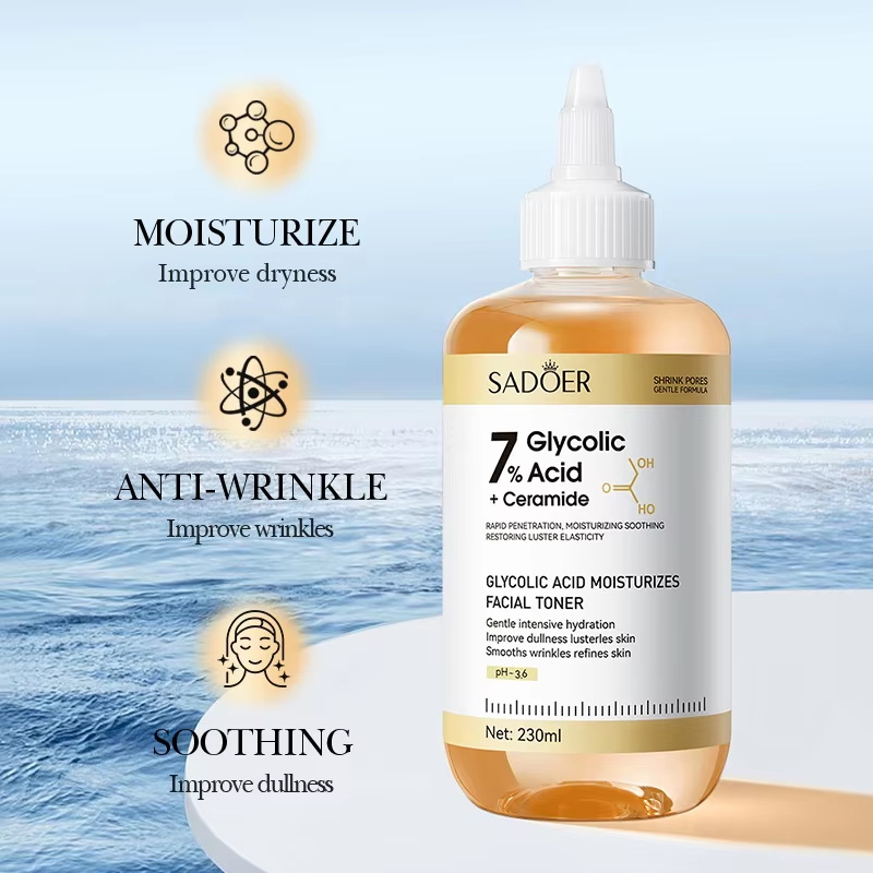 SADOER Glikolik Asit Tonik Yüz - Essence Serum Toner incelemesi ve fiyatı