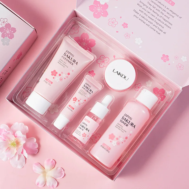 LAIKOU Sakura Kit Cilt Bakım S - Korean Skincare Routine incelemesi ve fiyatı