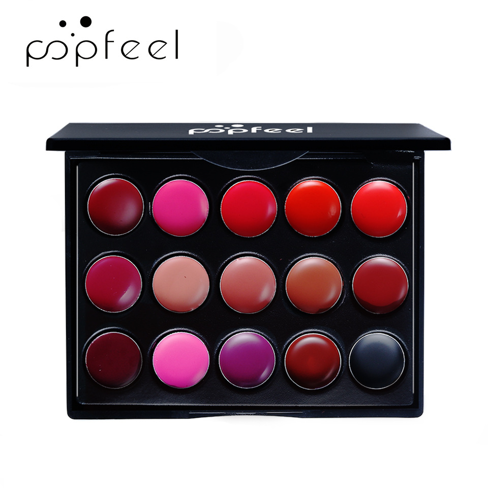 POPFEEL15 Renk Ruj Paleti Seti - Lip Tint Korean incelemesi ve fiyatı