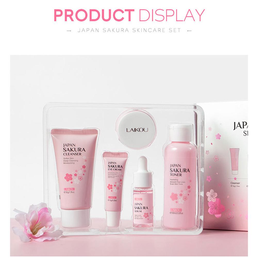 5/3 adet/takım Sakura Cilt Bak - Korean Skincare Routine incelemesi ve fiyatı
