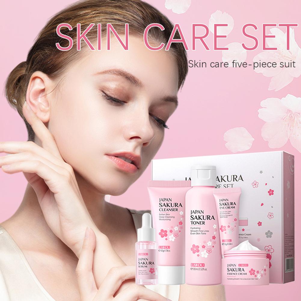 5/3 adet/takım Sakura Cilt Bak - Korean Skincare Routine incelemesi ve fiyatı