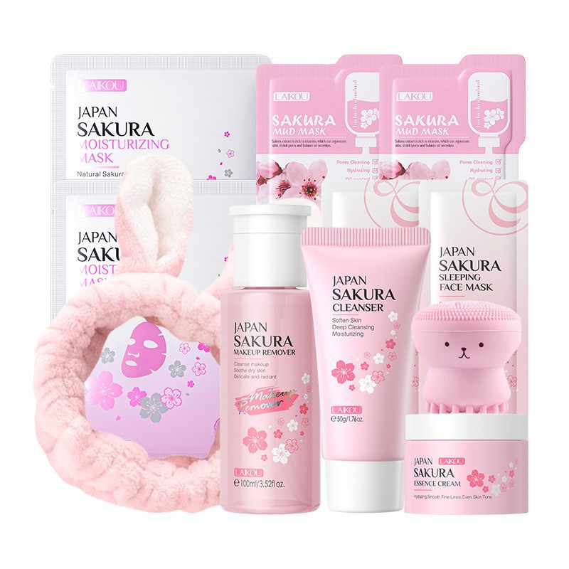 Kore Sakura Cilt Bakım Seti Ne - Korean Skincare Routine incelemesi ve fiyatı