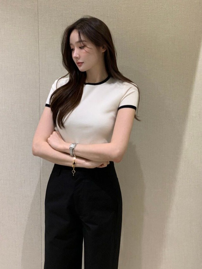 Şık Yazlık Yeni İnce Renk Blok - Korean Daily Lifestyle incelemesi ve fiyatı