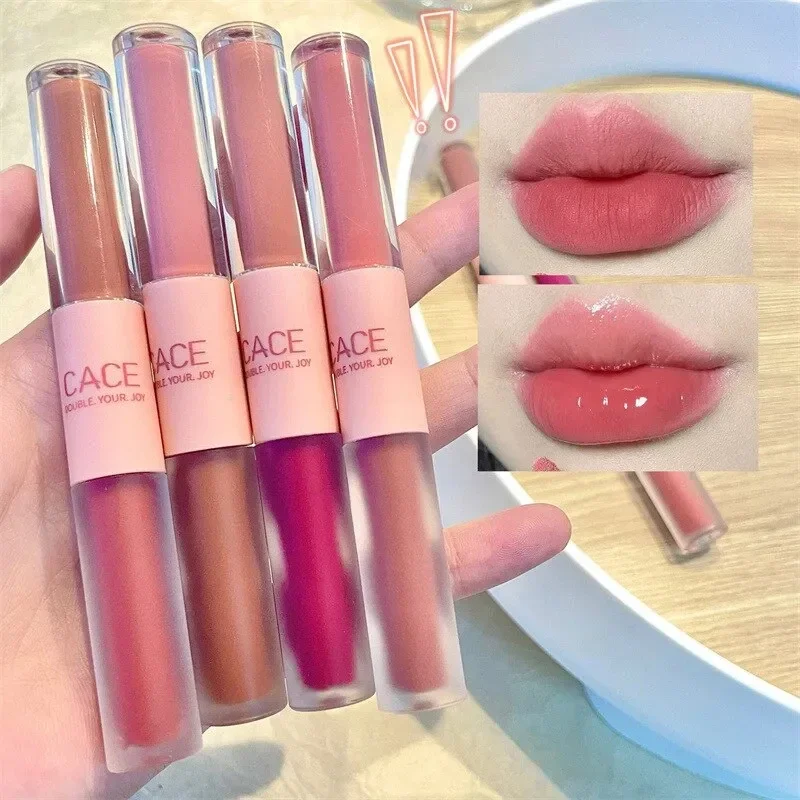 Çift kafa dudak parlatıcısı ma - Lip Tint Korean incelemesi ve fiyatı