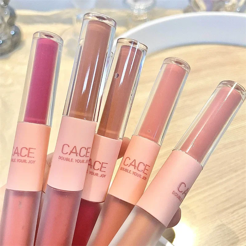 Çift kafa dudak parlatıcısı ma - Lip Tint Korean incelemesi ve fiyatı